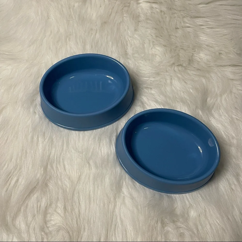 BOOTS & BARKLEY Blue Dog Or Cat Bowls